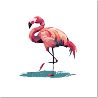 flamingo Posters and Art